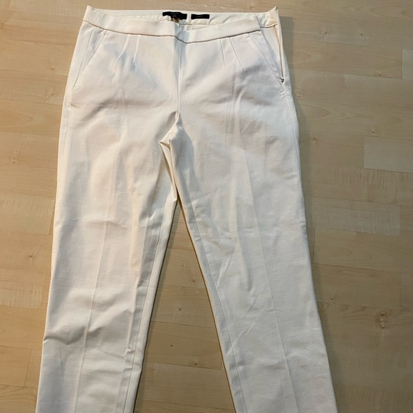 White J Crew Martie dress pants size 2 - Picture 5 of 8
